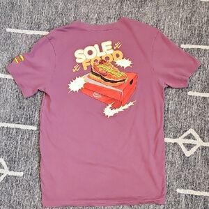 Nike Sole Food Graphic T-Shirt - Purple
